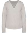 SP524 Spasso Ladies Linen Blouse White colour image